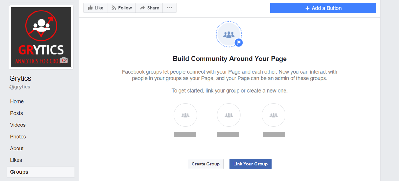 How To Link Your Facebook Groups And Pages Grytics For Communities